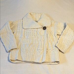 Aran Sweater Market Irish Merino Wool Sweater
